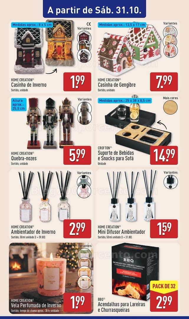 Antevisão Folheto ALDI Promoções de 26 outubro a 1 novembro